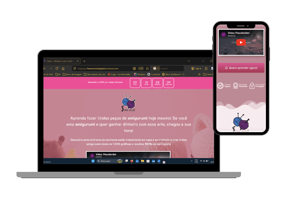 criação de landing page por agência de marketing digital em Ribeirão Preto